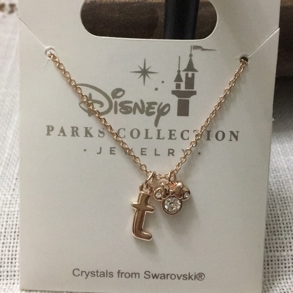Disney “t” necklace
